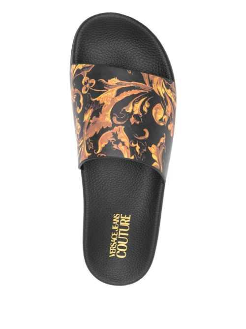 Ciabatta uomo in gomma Versace jeans Couture | 79YA3SQ4ZS365G89